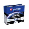 Disk Verbatim BD-R M-Disc 25GB, 4x, printable, jewel box, 5ks