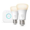 Startovací sada Philips Hue Bluetooth, 9,5W, E27, White, malý Starter kit