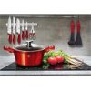 Hrnec Berlingerhaus s mramorovým povrchem a poklicí 20 cm Burgundy Metallic Line BH-1256