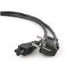 Kabel C-Tech síťový VDE 220/230V napájecí notebook 3 pin Schuko, 1,8 m