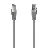 Kabel Hama síťový (RJ45), Cat5e, 10m, stíněný - šedý