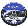 Disk Verbatim M-DISC BD-R DL 50GB, 6x, printable, spindle 10 ks