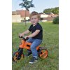 Odrážedlo FUNNY WHEELS Rider SuperSport oranž. 2v1+popruh, výš. sedla 28/30cm nos. 25kg 18m+ v krabi