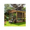 Bezpečnostní dvířka s pojistkou ke kurníku CHICKEN GUARD DOOR 25x30