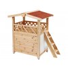 Zateplená bouda pro kočky KERBL 82660 TYROL ALPIN, 88x57x77cm
