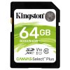 Paměťová karta Kingston Canvas Select Plus SDXC 64GB UHS-I U1 (100R/10W)
