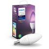 Chytrá žárovka Philips Hue Bluetooth, 6W, E14, White and Color Ambiance