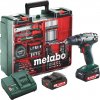 Aku vrtačka Metabo BS 14.4 Set MD 602206880