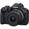 CSC fotoaparát Canon EOS R50 + RF-S 18-45 IS STM, černý