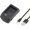 USB nabíječka Avacom AVE152 pro Li-ion akumulátor Olympus Li-50B, Li-52B, Li-90B, Li-92B