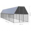 Venkovní klec - oplocený výběh - 2x10x2 m