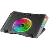 Chladící podložka pro NTB Evolveo Ania 16 RGB na 17" - černá