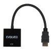 Redukce Evolveo HDMI/VGA - černá