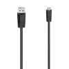 Kabel Hama USB/mini USB, 1,5m - černý