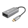 Redukce GoGEN USB-C / HDMI, 4K/60Hz, M/F, kovová