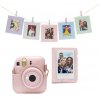 Fotoaparát Fujifilm Instax mini 12 XMASS Bundle, růžový