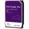 HDD 3,5" Western Digital Purple Pro Surveillance 10TB SATA 6 Gb/s, rychlost otáček: 7200 ot/min, 256MB cache
