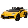 HOMCOM dětské elektrické auto Aventador 12V, žluté