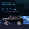 Dětské elektrické auto Audi e-tron, černý