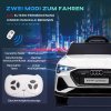 Dětské elektrické auto Audi e-tron, bílý