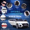 Dětské elektrické auto Audi e-tron, bílý