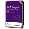 HDD 3,5" Western Digital Purple Surveillance 2TB SATA III, rychlost otáček: 5400 ot/min, 64MB cache