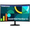 Monitor Samsung Essential S3 (S360GD) 27",LED podsvícení, VA panel, 4ms, 3000: 1, 250cd/m2, 1920 × 1080 Full HD, - černý