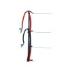 Síť pro elektrický ohradník pro ovce, kozy KERBL 27833 TITANNET PREMIUM VARIO 122 cm x 50 m / 2 hroty, bílomodrá