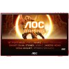 Herní monitor AOC 16G3 15.6",LED podsvícení, IPS panel, 4ms, 1000: 1, 250cd/m2, 1920 × 1080 Full HD, - černý/červený
