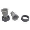 Redukce - přechodka 32/38 mm se šroubením, 2 ks