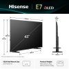 Televizor HISENSE 43E7Q QLED