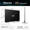 Televize HISENSE 100U8Q Mini LED