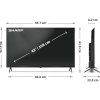 Televize Sharp 43HP5265E QLED Google smart uhd