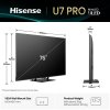 Televize HISENSE 75U7Q PRO Mini LED QLED