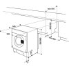 Pračka/sušička Whirlpool BI WDWG 751482 EU N, vestavná