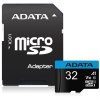Paměťová karta ADATA Premier MicroSDHC 32GB UHS-I (85R/20W) + adaptér