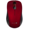 Myš Connect IT Mute / optická / 3 tlačítka / 1200dpi - červená