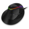 Myš Connect IT vertikální, ergonomická, herní / optická / 6 tlačítek / 3200dpi - černá