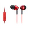 Sluchátka Sony MDR-EX110AP - červená