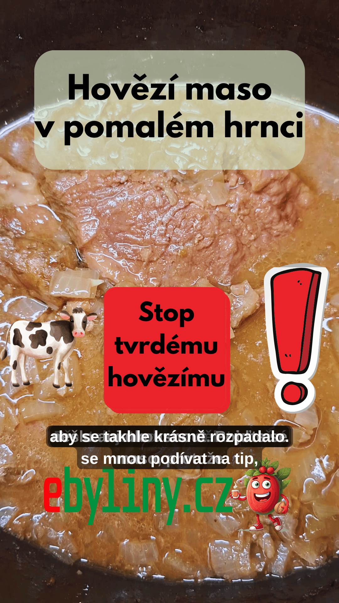 Hovězí maso v pomalém hrnci