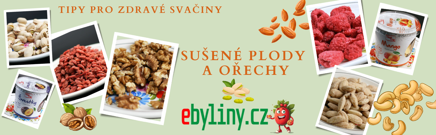 Sušené plody a ořechy