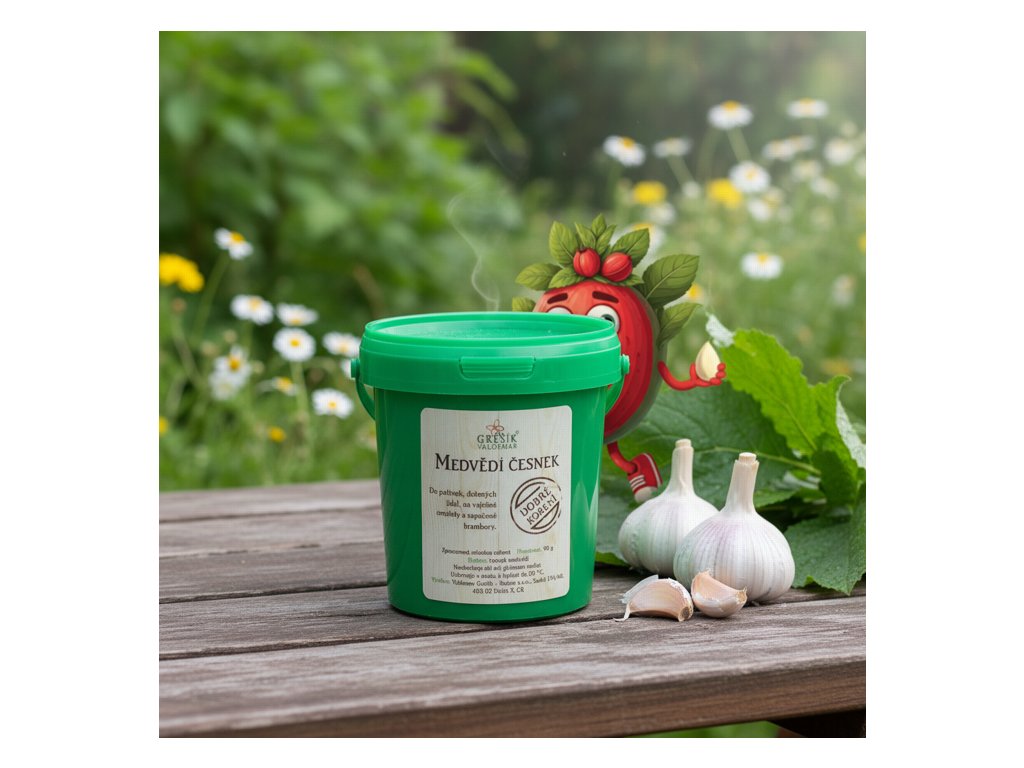 Medvědí česnek 90 g KBELÍČEK GREŠÍK Dobré koření