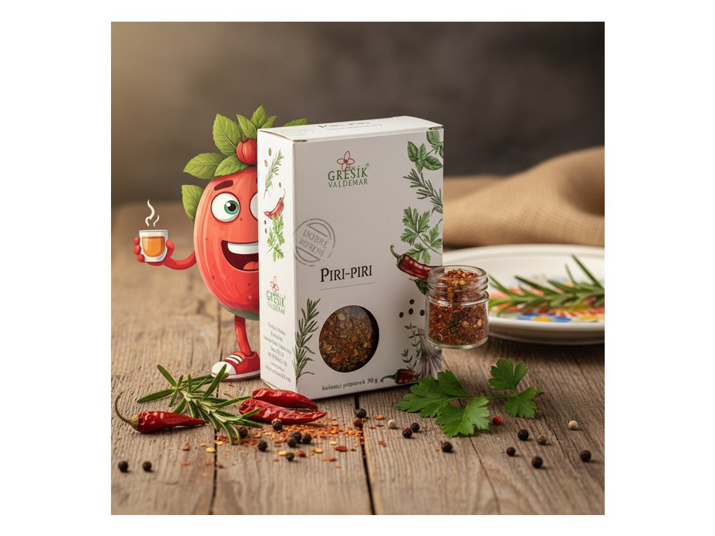 Piri Piri 30 g GREŠÍK Dobré koření