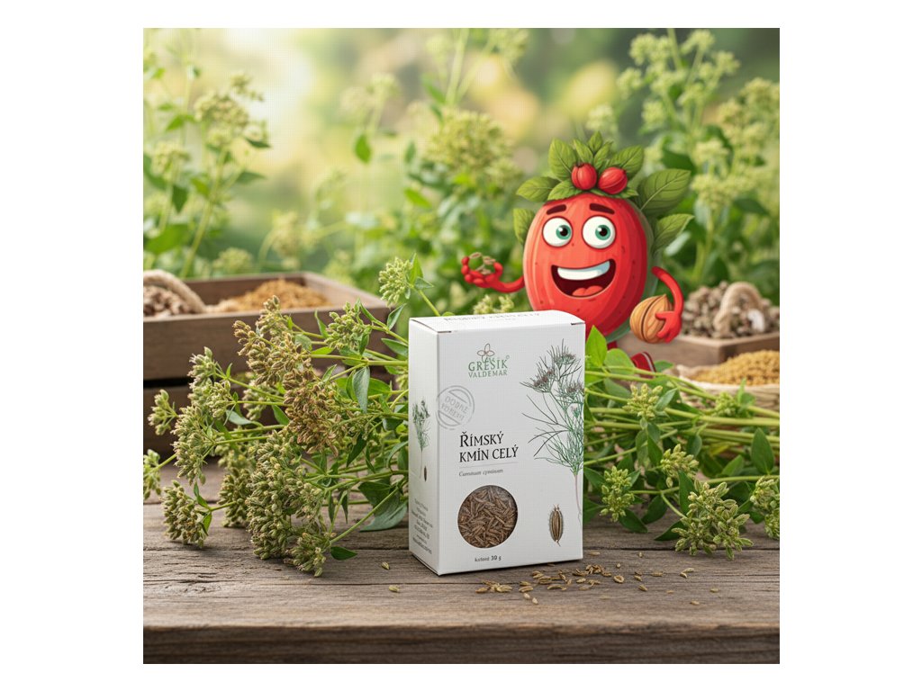 Římský kmín celý 30 g GREŠÍK Dobré koření