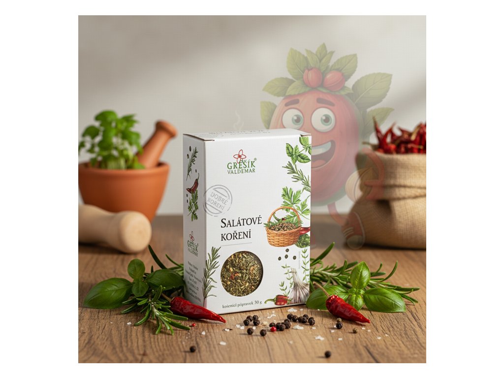 Salátové koření 30 g GREŠÍK Dobré koření