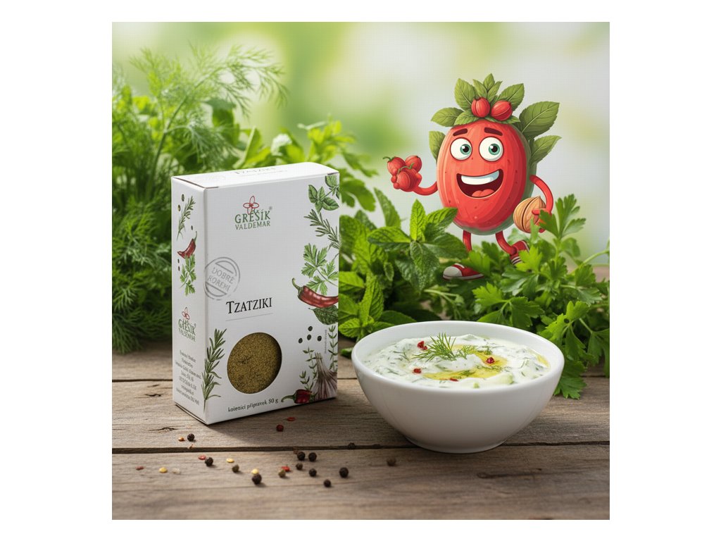 Tzatziki 50 g GREŠÍK Dobré koření