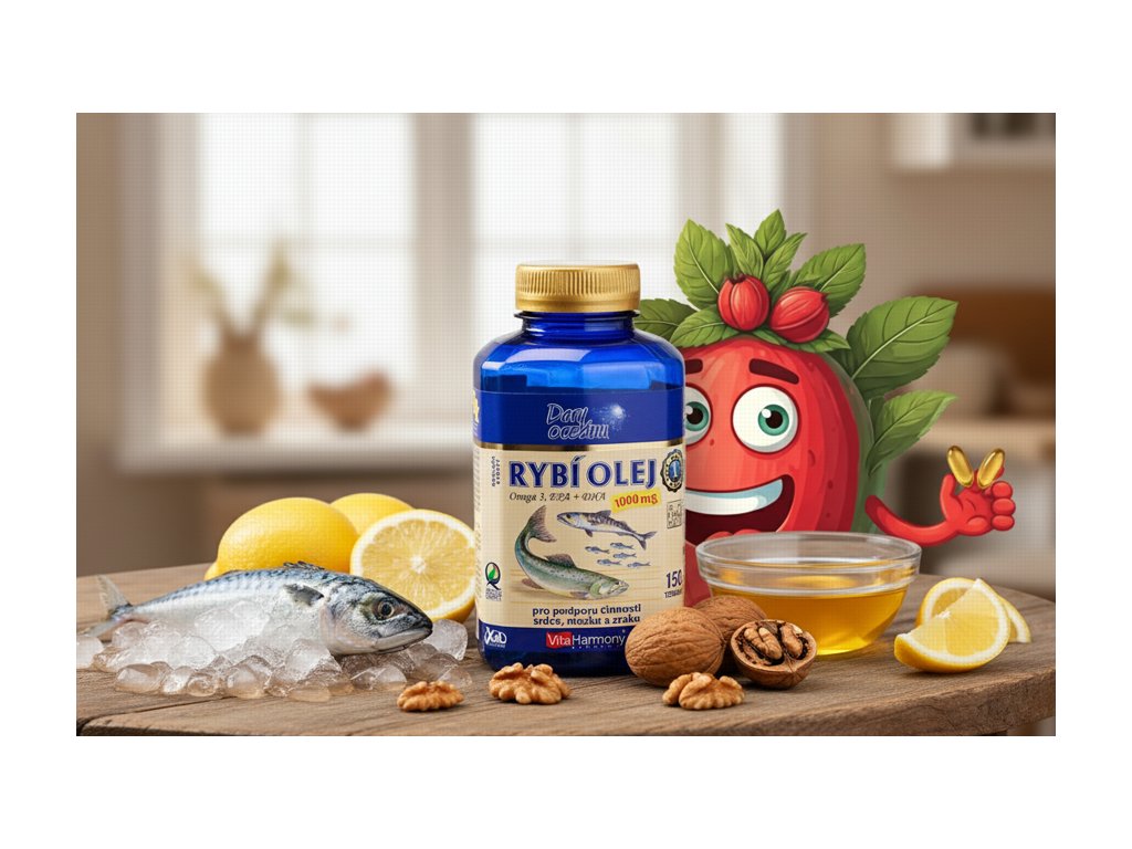 Rybí olej 1000 mg XXL (150 tob.)