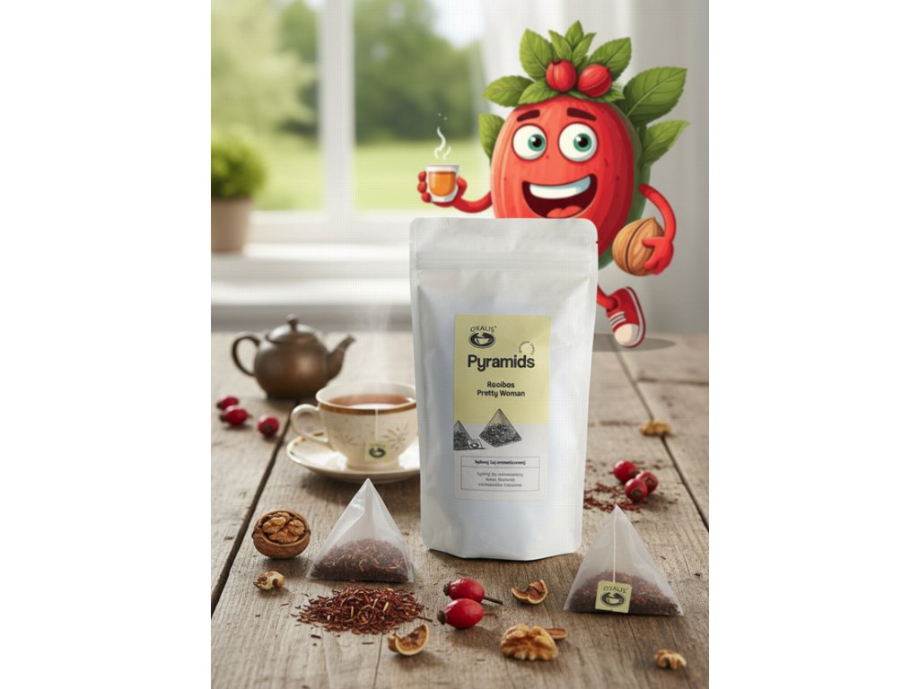 Rooibos Pretty Woman Pyramids (BONThé) Oxalis