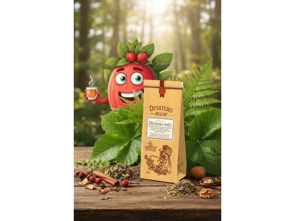 Děčínská směs 50 g GREŠÍK Devatero bylin
