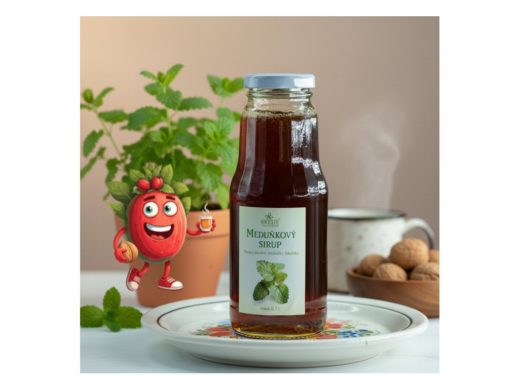 Sirup Meduňkový 0,3 l GREŠÍK